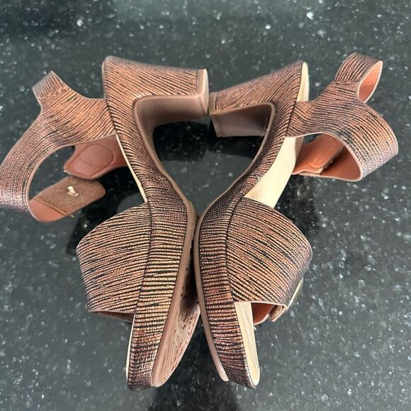 PATRIZIA DADE Brinze Dade Party STRAP SANDAL SIZE 10 - Picture 11 of 13